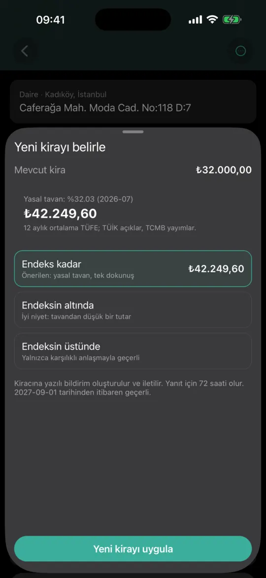 Zam ekranı: 12 aylık TÜFE ortalamasıyla yasal tavan